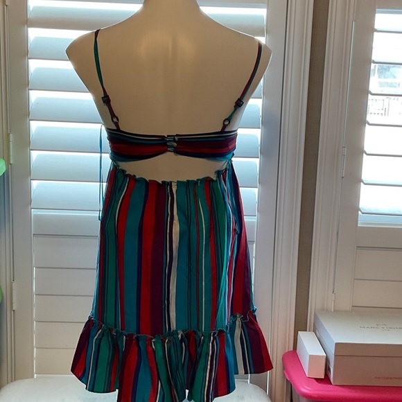 Guess Multicolor Striped Mini Dress - Picture 4 of 12